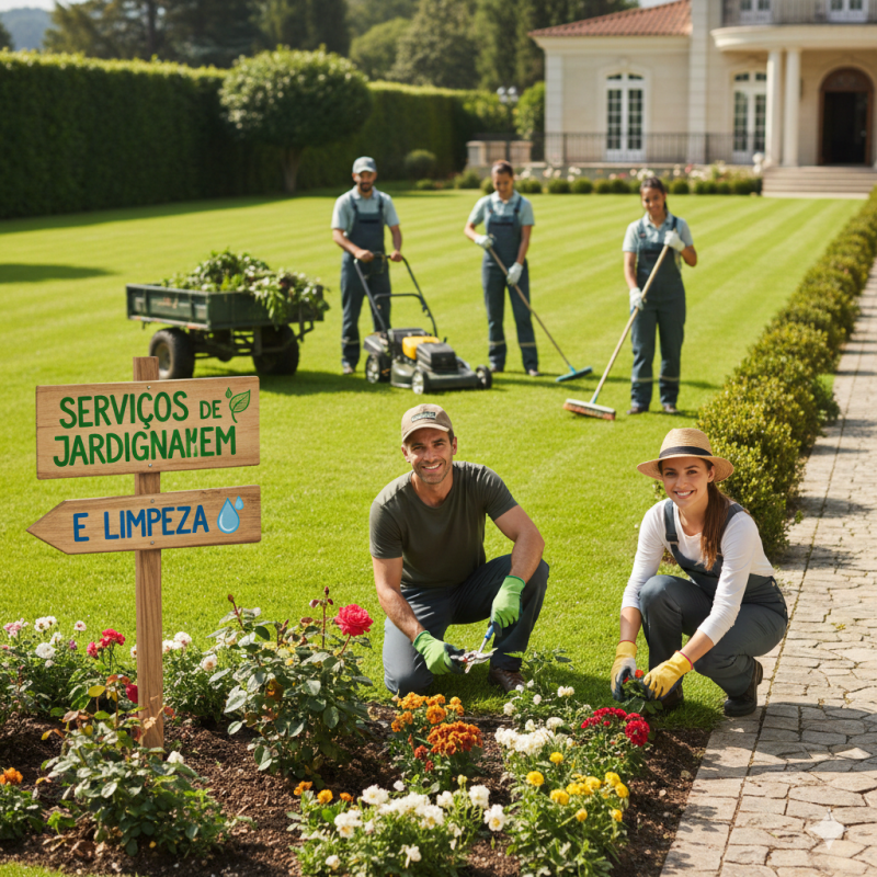 Serviços de Jardinagem e Limpeza: Como Criar um Ambiente Saudável e Atraente